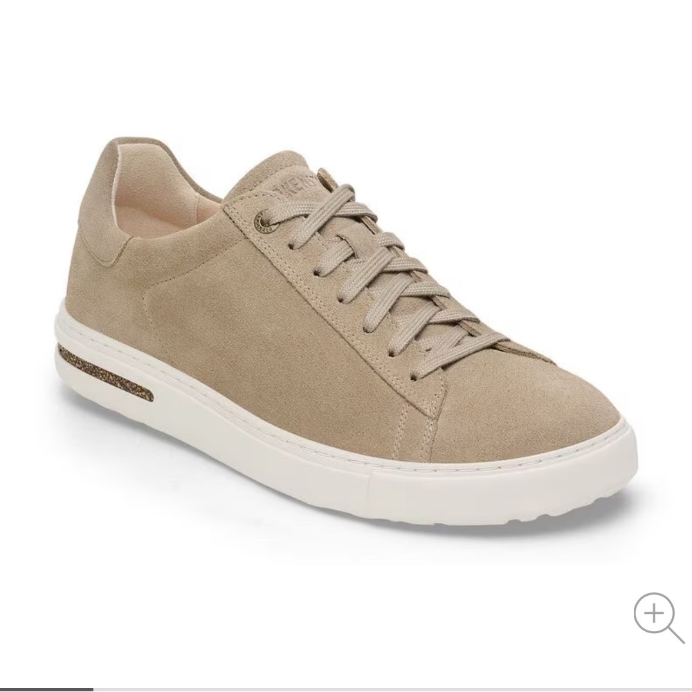 BRAND NEW IN BOX BIRKENSTOCK Tan Suede Sneakers